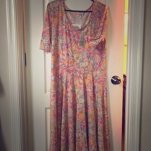 Lularoe Nicole Dress, size 2xl